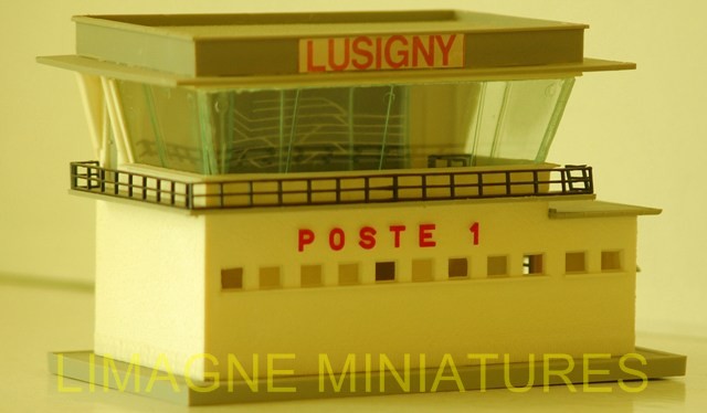 Poste D'aiguillage Moderne Jouef – Occasion, Pour Réseau Ferroviaire Miniature
